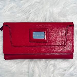 Michael KORS Red Wallet EUC